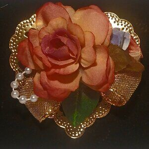 Avon Vintage 1998 Rose Corsage Pin